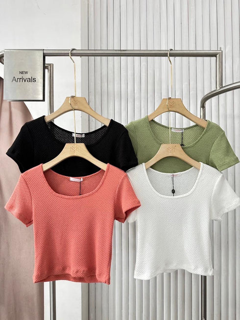 Casual Crop Tops